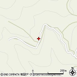 徳島県吉野川市美郷上戸峯13周辺の地図