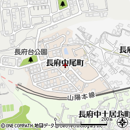 〒752-0946 山口県下関市長府中尾町の地図