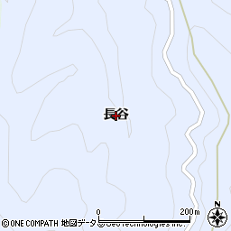 徳島県つるぎ町（美馬郡）貞光（長谷）周辺の地図
