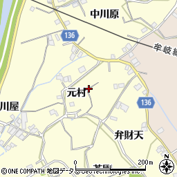 徳島県小松島市前原町周辺の地図