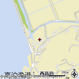 山口県山陽小野田市西高泊2496周辺の地図