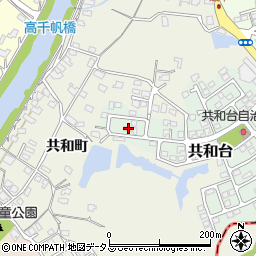山口県山陽小野田市共和台10-3周辺の地図