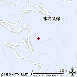 徳島県三好市池田町馬路水之久保25周辺の地図