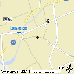 和歌山県有田郡広川町西広630周辺の地図