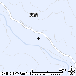 徳島県美馬市穴吹町口山支納439周辺の地図