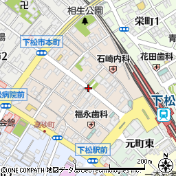 山口県下松市駅南周辺の地図