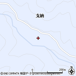 徳島県美馬市穴吹町口山支納440周辺の地図