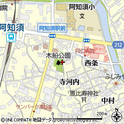 山口県山口市阿知須寺河内周辺の地図