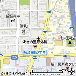 オリックスレンタカー新下関店周辺の地図
