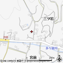 徳島県徳島市渋野町三ツ岩8-2周辺の地図