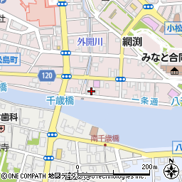 株式会社鶴田利七商店周辺の地図