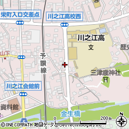 愛媛県四国中央市川之江町2156周辺の地図
