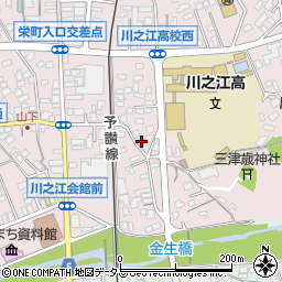 愛媛県四国中央市川之江町2069周辺の地図