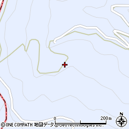 徳島県美馬市穴吹町口山支納149周辺の地図