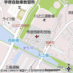 愛媛県四国中央市川之江町624周辺の地図