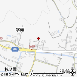 徳島県徳島市渋野町学頭52周辺の地図
