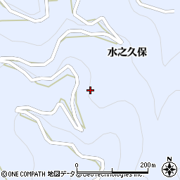 徳島県三好市池田町馬路水之久保23周辺の地図