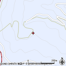 徳島県美馬市穴吹町口山支納193周辺の地図