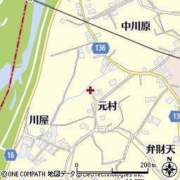 徳島県小松島市前原町元村21周辺の地図
