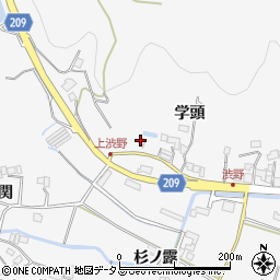 徳島県徳島市渋野町学頭23周辺の地図