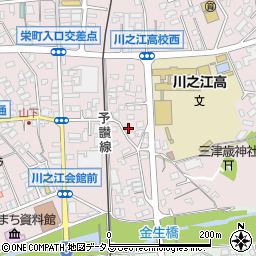 愛媛県四国中央市川之江町2067周辺の地図