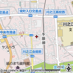 愛媛県四国中央市川之江町2083-13周辺の地図