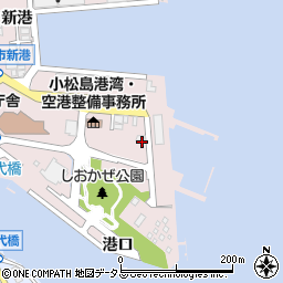徳島バス株式会社　小松島営業所周辺の地図