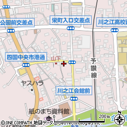 愛媛県四国中央市川之江町2085周辺の地図
