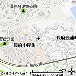 山口県下関市長府豊浦町9-7周辺の地図