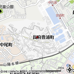 東亜建設工業東亜ハーモニー長府周辺の地図