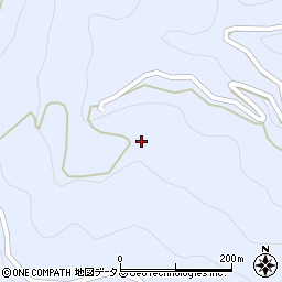 徳島県美馬市穴吹町口山支納602周辺の地図