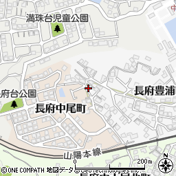 山口県下関市長府豊浦町9-10周辺の地図
