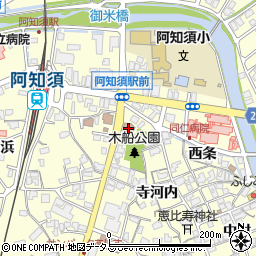 阿知須町商工会周辺の地図