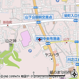 愛媛県四国中央市川之江町1013-18周辺の地図