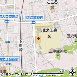 愛媛県四国中央市川之江町2161-1周辺の地図