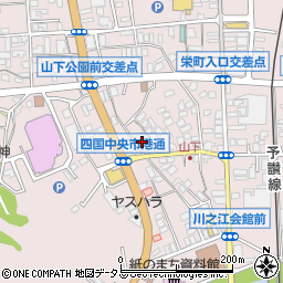 愛媛県四国中央市川之江町1966-6周辺の地図