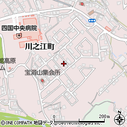 愛媛県四国中央市川之江町3112-74周辺の地図