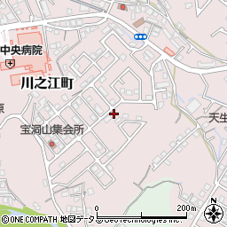 愛媛県四国中央市川之江町3112-22周辺の地図
