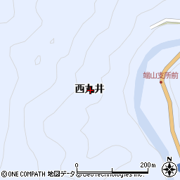 徳島県美馬郡つるぎ町貞光西丸井周辺の地図