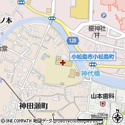 小松島市立小松島小学校周辺の地図