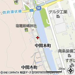 山口県防府市浜方中関本町1094周辺の地図