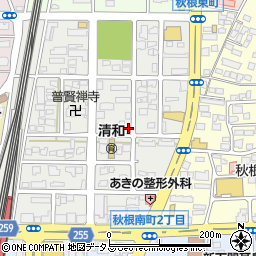 山口県下関市秋根本町2丁目周辺の地図