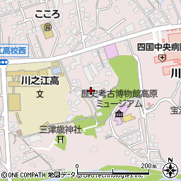 愛媛県四国中央市川之江町2207周辺の地図