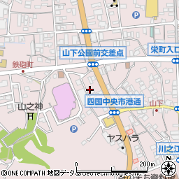 愛媛県四国中央市川之江町1013周辺の地図