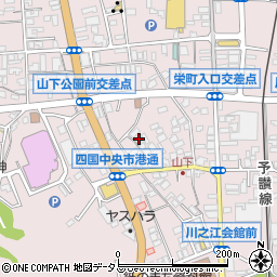愛媛県四国中央市川之江町1997周辺の地図