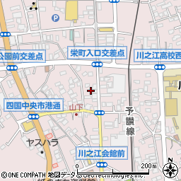 愛媛県四国中央市川之江町2026-3周辺の地図
