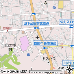 愛媛県四国中央市川之江町1014周辺の地図