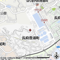 山口県下関市長府豊浦町7-1周辺の地図
