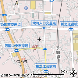 愛媛県四国中央市川之江町2026-5周辺の地図