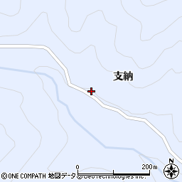 徳島県美馬市穴吹町口山支納427周辺の地図